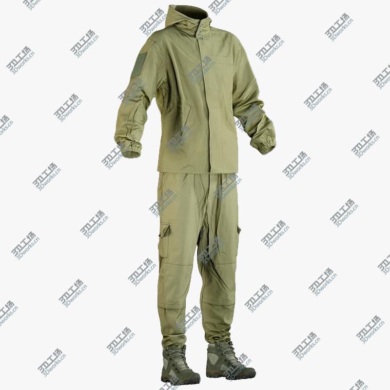 images/goods_img/20210319/Military Green Uniform With Boots 2 (2 cloth sides) model/1.jpg